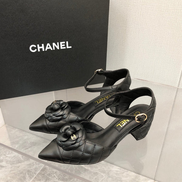 CC 25C 5CM Slingback Ballerine in Pelle Nera 213242