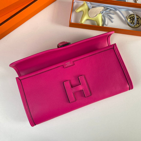 HM Jige 29 Raspberry Swift Calfskin 229030