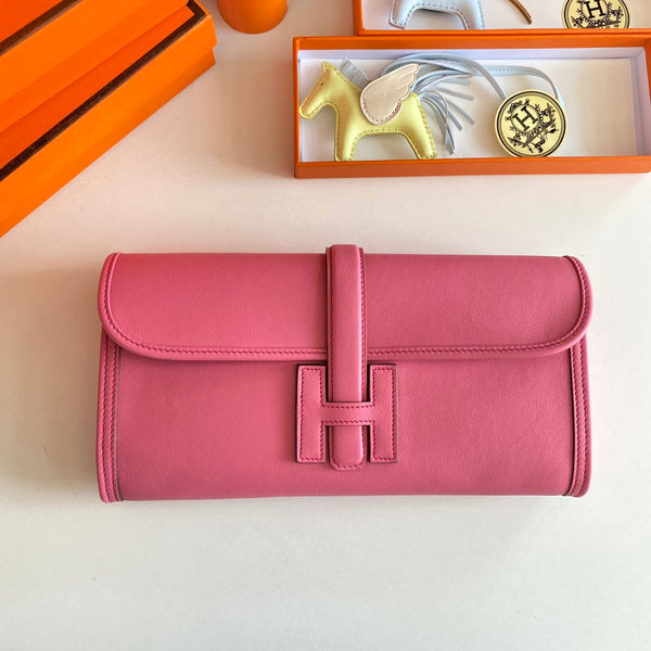 HM Jige 29 Salmon Pink Swift Calfskin 229029