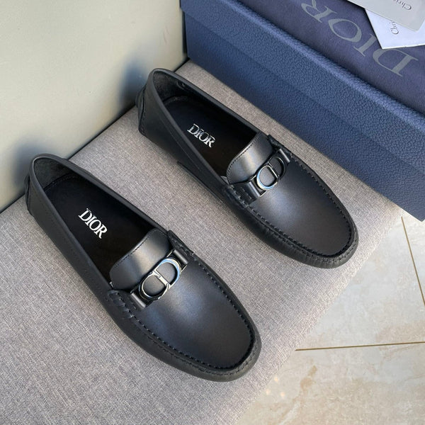 CD ODÉON LOAFER BLACK CALFSKIN