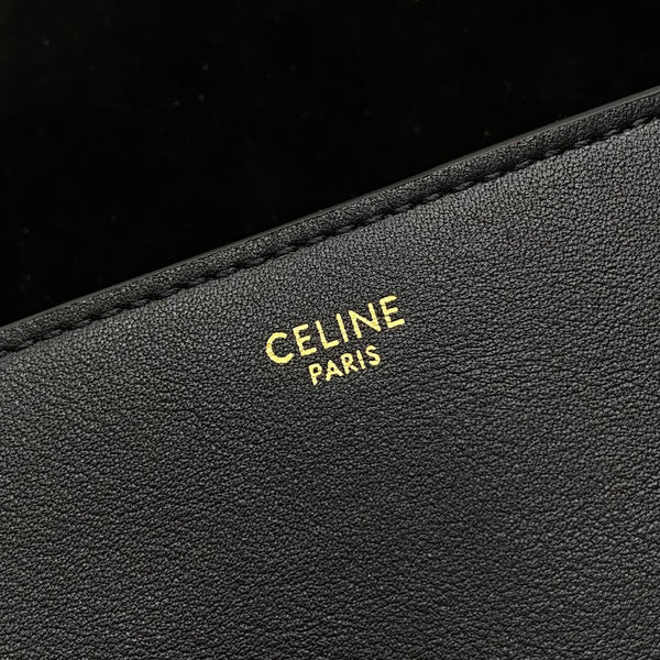 FOLCO CUIR TRIOMPHE 18 IN BLACK CALFSKIN