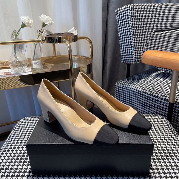 CC Pumps 65MM In Beige Lambskin 144346