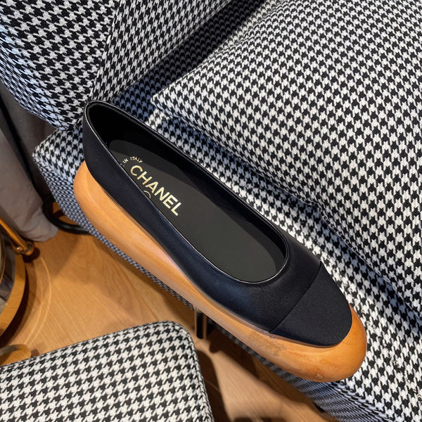 CC Ballet 20MM in pelle di agnello nera 144350