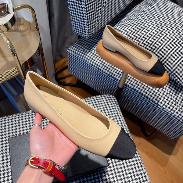 CC Ballet 20MM In Beige Lambskin 144353