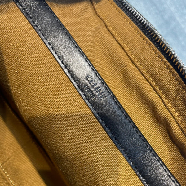 BORSA A MESSAGGIO MEDIA 23 IN TELA TRIOMPHE NERA