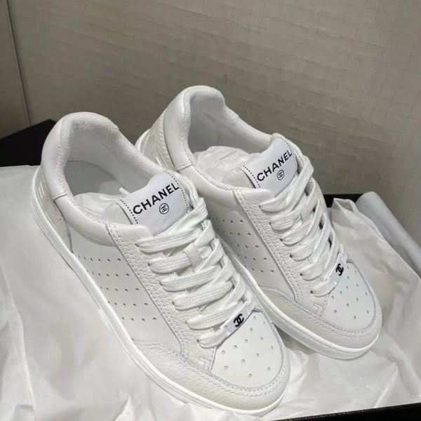 CC 22A Sneaker White Calfskin & Rubber 413920