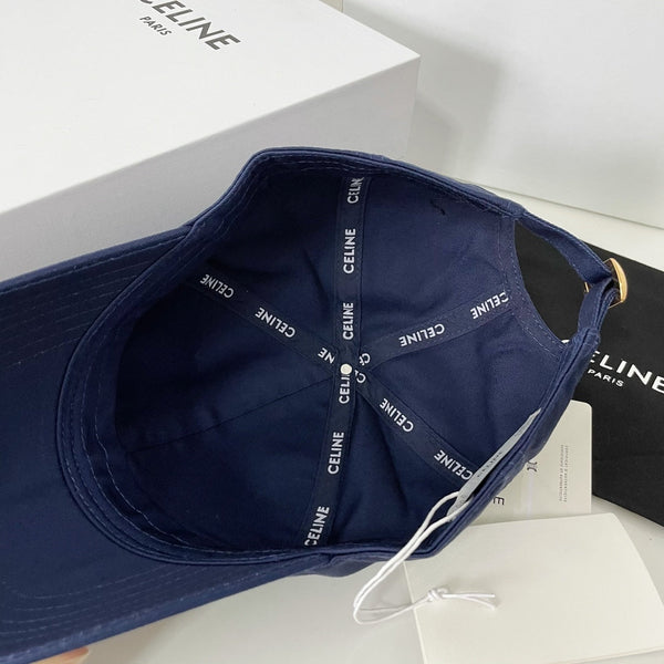 Celin Cap Navy Blue Cotton Twill Fabric 210451