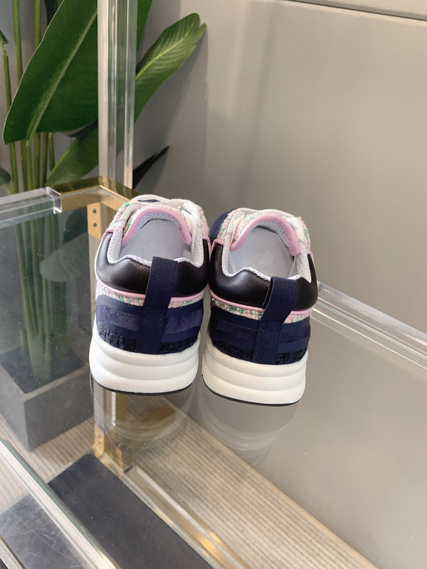 CC Sneaker In Charcoal Blue Wool 145625