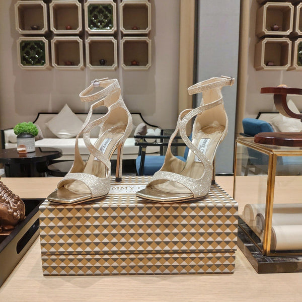 Jimmy 25 Azia 95 Platinum Ice Dusty Glitter Fabric 240077