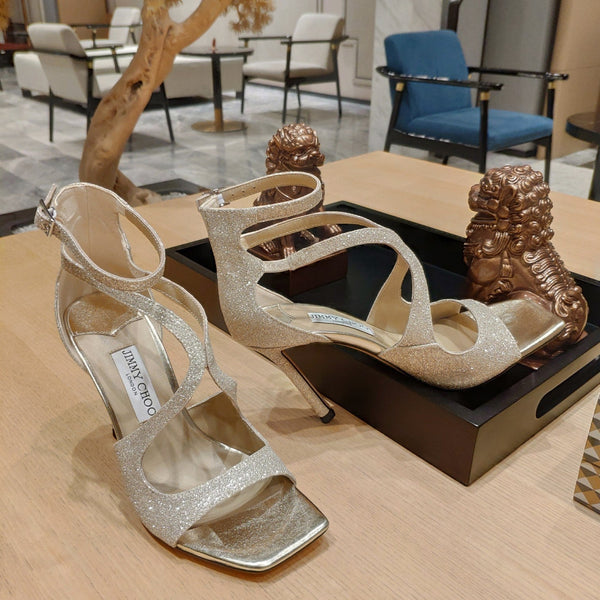 Jimmy 25 Azia 95 Platinum Ice Dusty Glitter Fabric 240077