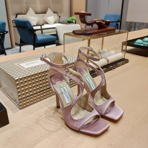 Jimmy 25 Azia 95 Pink Pearl Silk with Lambskin 240079