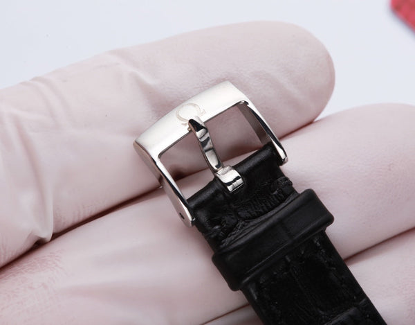 Omega De Ville 32.5mm Chocolate Dial Leather