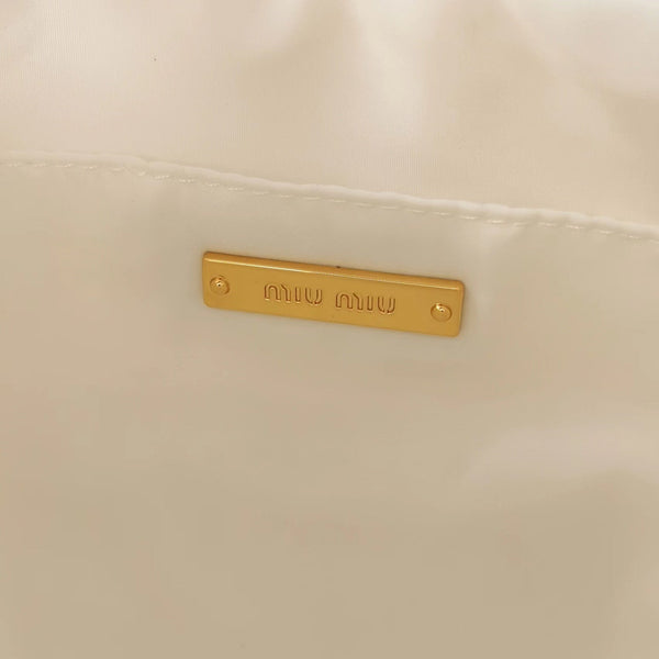 BORSA WANDER 28 IN NYLON ECO-COMPATIBILE BIANCO