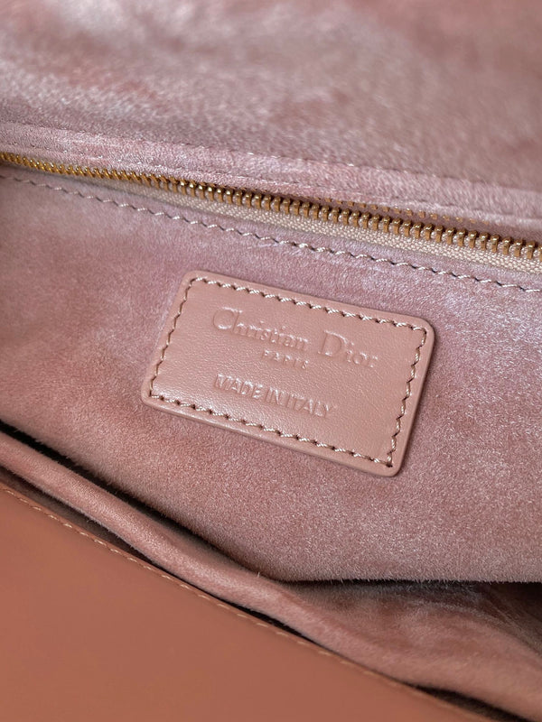 SMALL LADY 20 BLUSH ULTRAMATTE PELLE DI AGNELLO MOTIVO A DIAMANZI