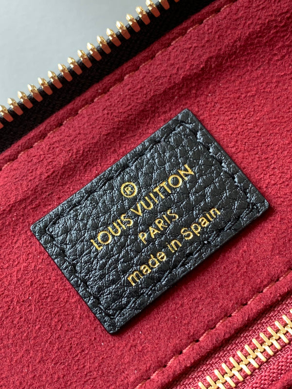 LV Petit Palais Bag Black Cowhide 241137