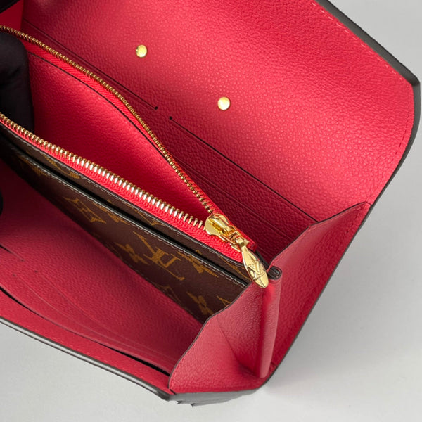 LV M58417 Pallas Wallet Pink Monogram Canvas 221566