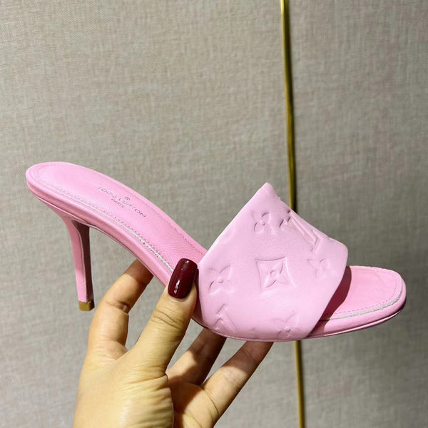 LV Neo Revival Mule 85mm Pink Cowhide