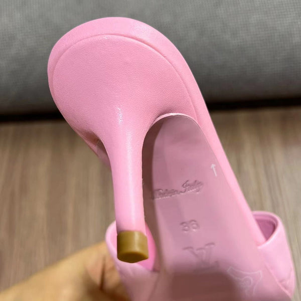 LV Neo Revival Mule 65mm Pink Cowhide
