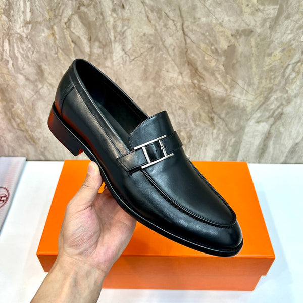 HM MONTEREY LOAFER BLACK CALFSKIN