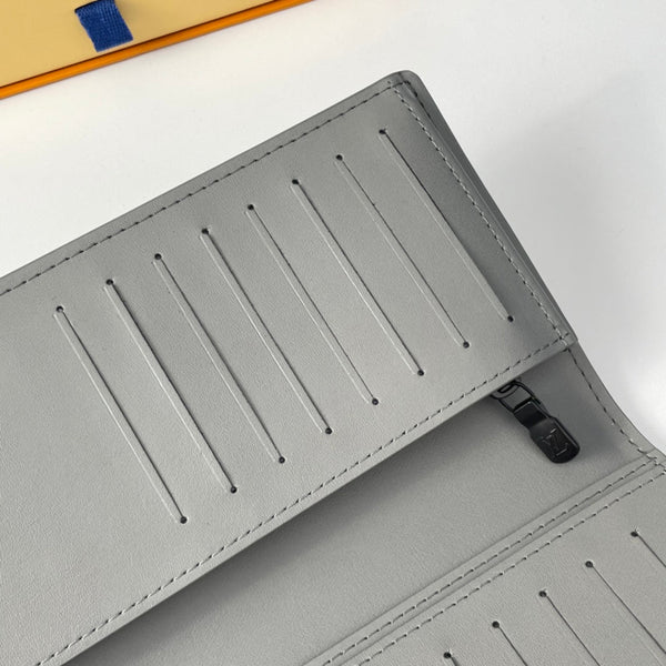 LV M81335 Brazza Wallet Monogram Shadow Calf Leather 221625