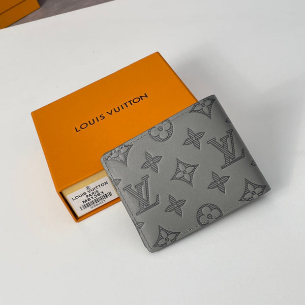 LV M81383 Multiple Wallet Monogram Shadow Calf Leather 221627