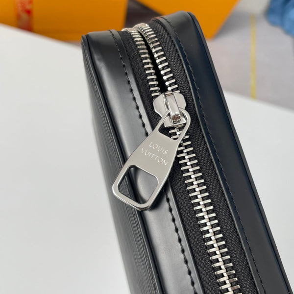 LV M61698 Zippy XL Wallet Black Damier Infini Leather 221562