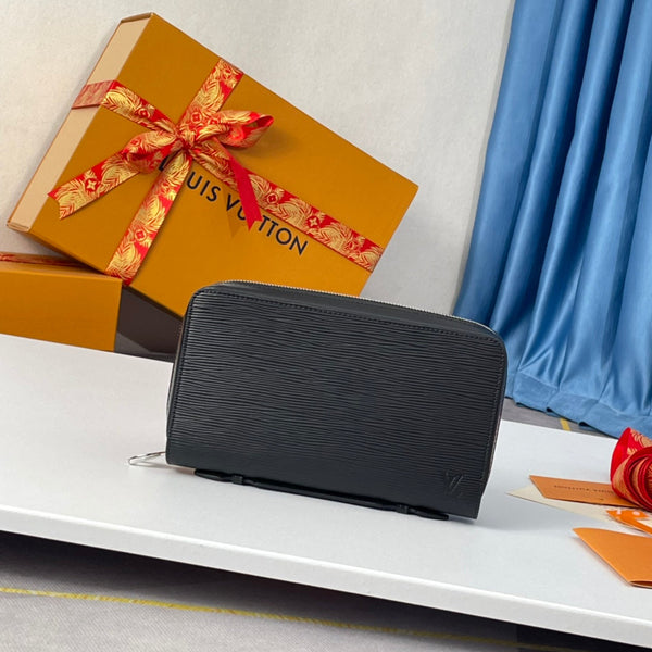 LV M61698 Zippy XL Wallet Black Monogram Canvas 221561