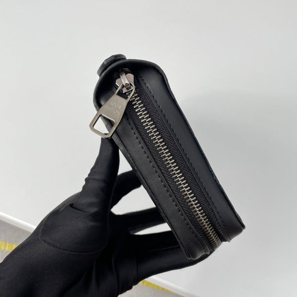 LV N61254 Zippy XL Wallet Black Damier Infini Leather 221563