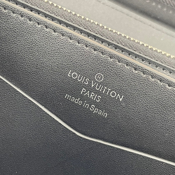 LV N61254 Zippy XL Wallet Black Damier Infini Leather 221563