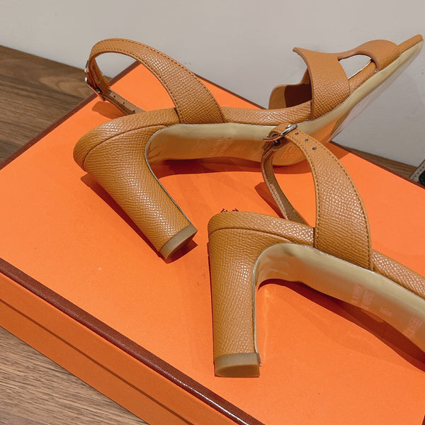 SANDALO SLINGBACK ETERNITE 75 IN PELLE DI AGNELLO TOSCANA