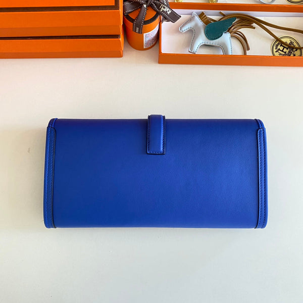 HM Jige 29 Cobalt Blue Swift Calfskin 229026