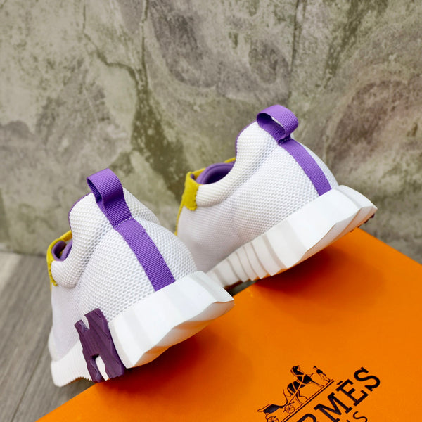 HM BOUNCING SNEAKER IN TESSUTO TRASPIRANTE GIALLO E NUVOLA