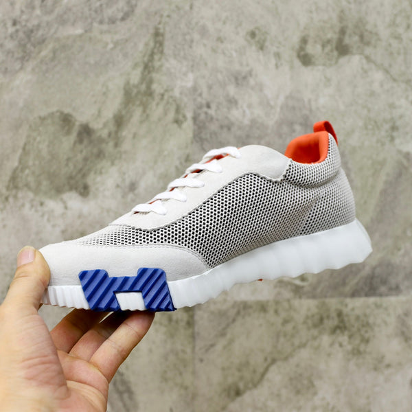HM BOUNCING SNEAKER IN TESSUTO TRASPIRANTE NUVOLA E ARANCIONE
