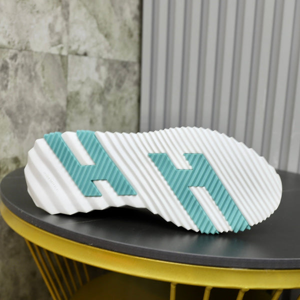 HM BOUNCING SNEAKER IN TESSUTO TRASPIRANTE CIELO E GRIGIO