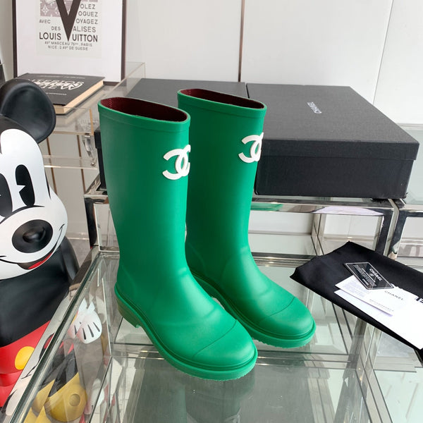 CC Rainboots Light Green Rubber 204189