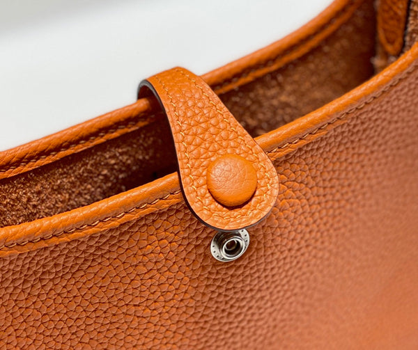 Mini Evelyne 18cm Hot Orange Togo Shw