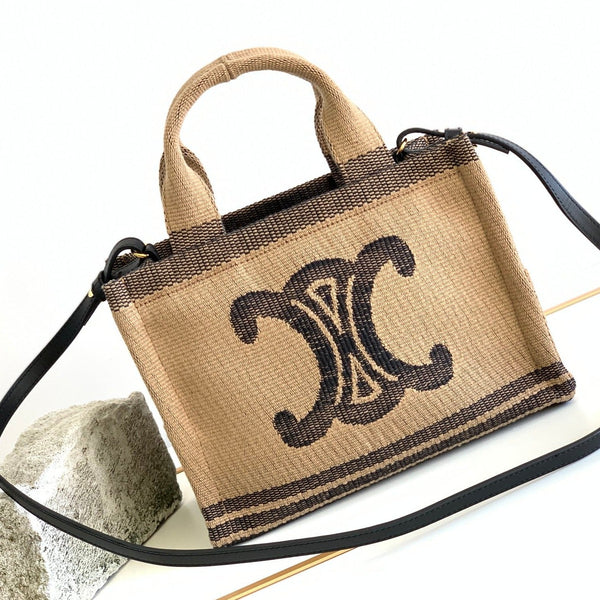 TRIPHOME 26 FABRIC BLACK BROWN BAG