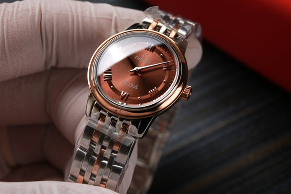 Omega De Ville 27.4mm Chocolate Dial