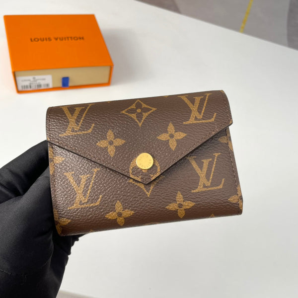 LV M62472 Victorine Wallet Brown Monogram Canvas 221679