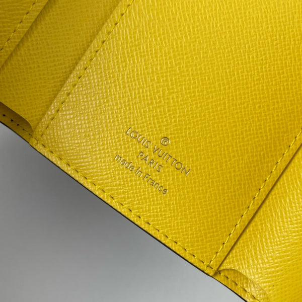 LV M41938 Victorine Wallet Brown Yellow Monogram Canvas 221674
