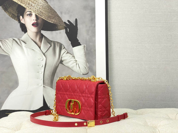 BORSA PICCOLA CARO 20 VITELLO ROSSO