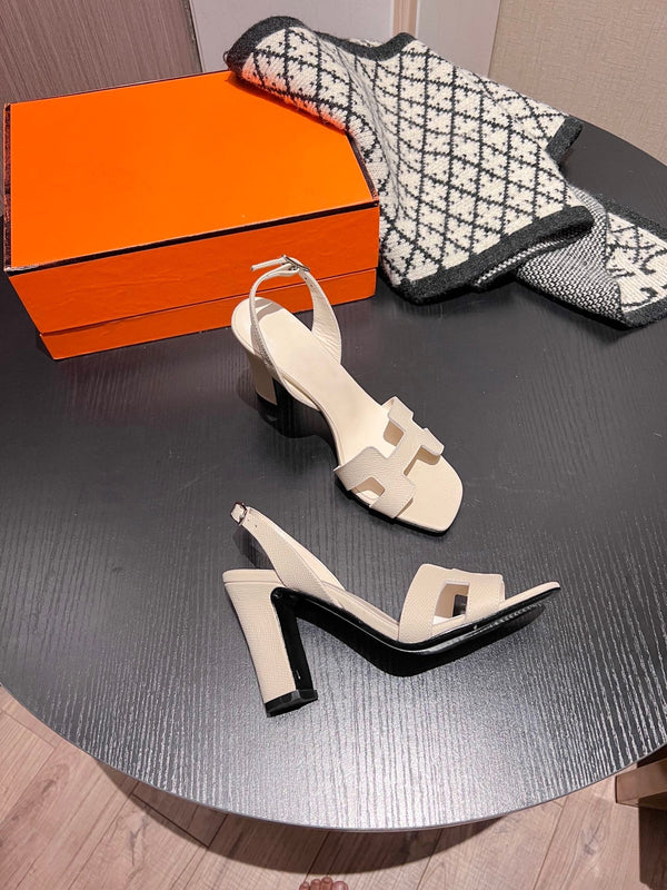 Sandalo Slingback Eternite 95 Alabastro