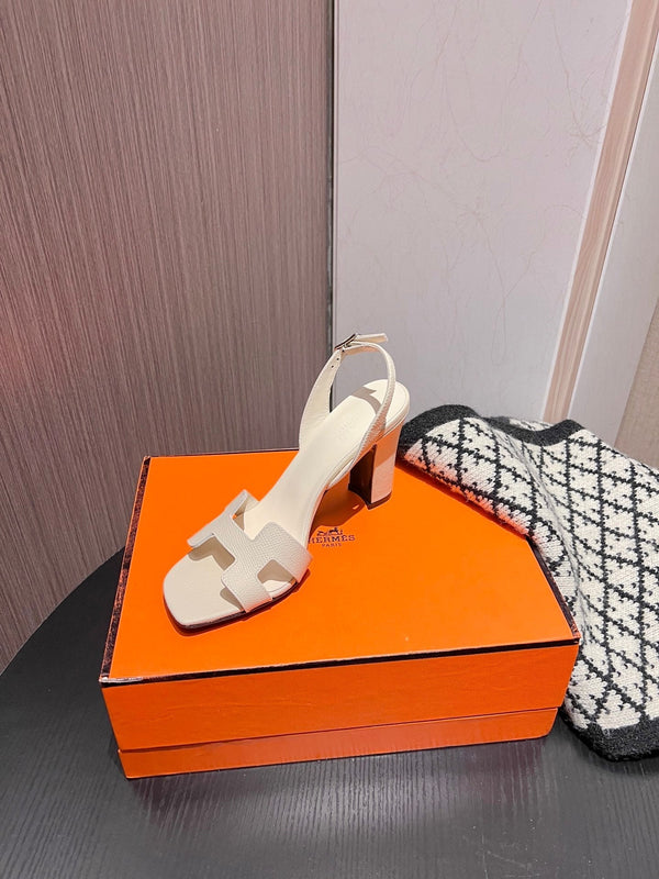 Sandalo Slingback Eternite 95 Alabastro