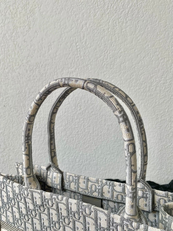 Medium CD Book Tote 36cm Grey