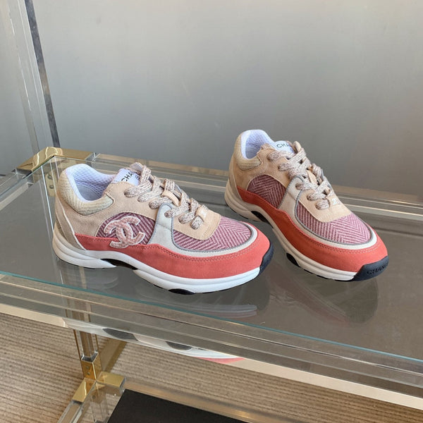 CC Sneaker In Multicolor Suede 145631