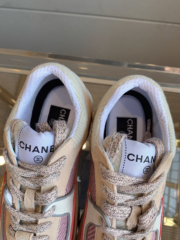 CC Sneaker In Multicolor Suede 145631