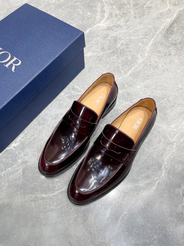 CD GRANVILLE LOAFER WINE CALFSKIN