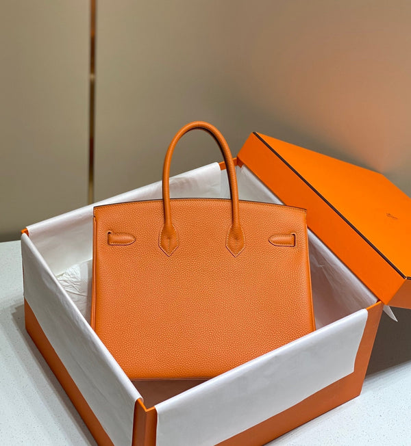 HM BIRKIN 35CM ORANGE TOGO LEATHER GOLD HARDWARE