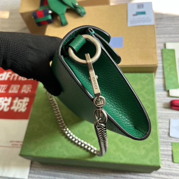 DIONYSUS 28 BAG IN EMERALD GREEN CALFSKIN 322359