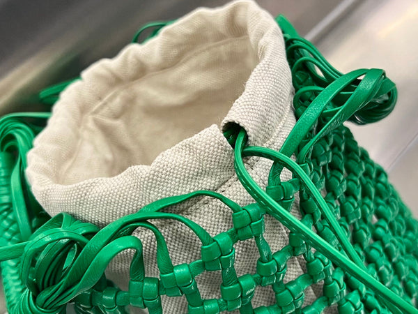 BORSA CAVALLINO 23 IN AGNELLO VERDE